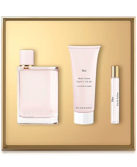 burberry her perfume set macys|Burberry Her perfume 1 oz.